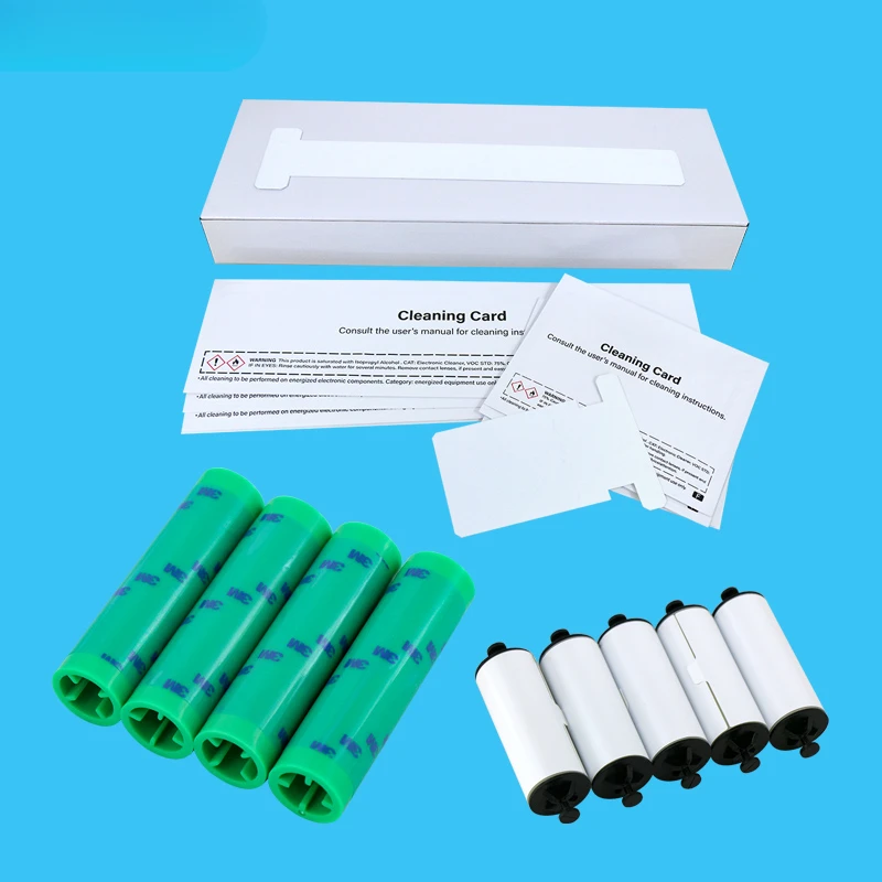 

Compatible for ZEBRA ZXP3C Evolis Magicard HITI fargo certified ribbon cleaning pen cleaning wheel set