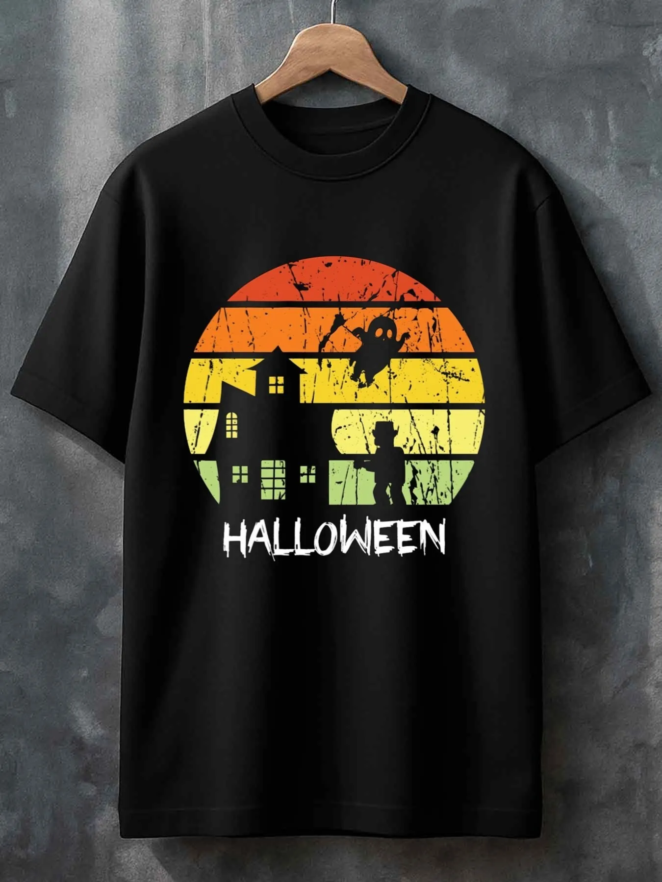 

Top Pick Local1 Pack 180gsm Black Graphic Heavyweight Cotton T-Shirt