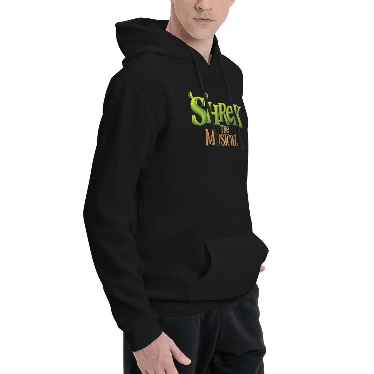 S-Shreks The Musical Logo Hoodie Men Women Street Ogre Funny Memes Sweatshirt Autumn Long Sleeve Pullovers