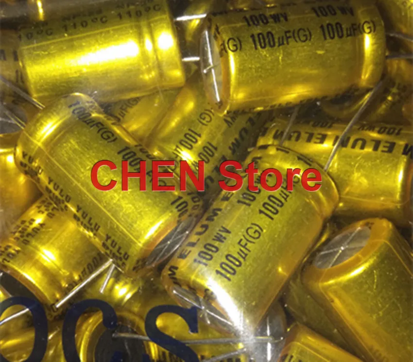 20PCS ELUM NP 16V 35V 50V 100V 2.2UF 3.3UF 4.7UF 6.8UF 22UF 100UF 330UF 50V22UF NP Bipolar Audio Electrolytic Capacitor 22UF50V