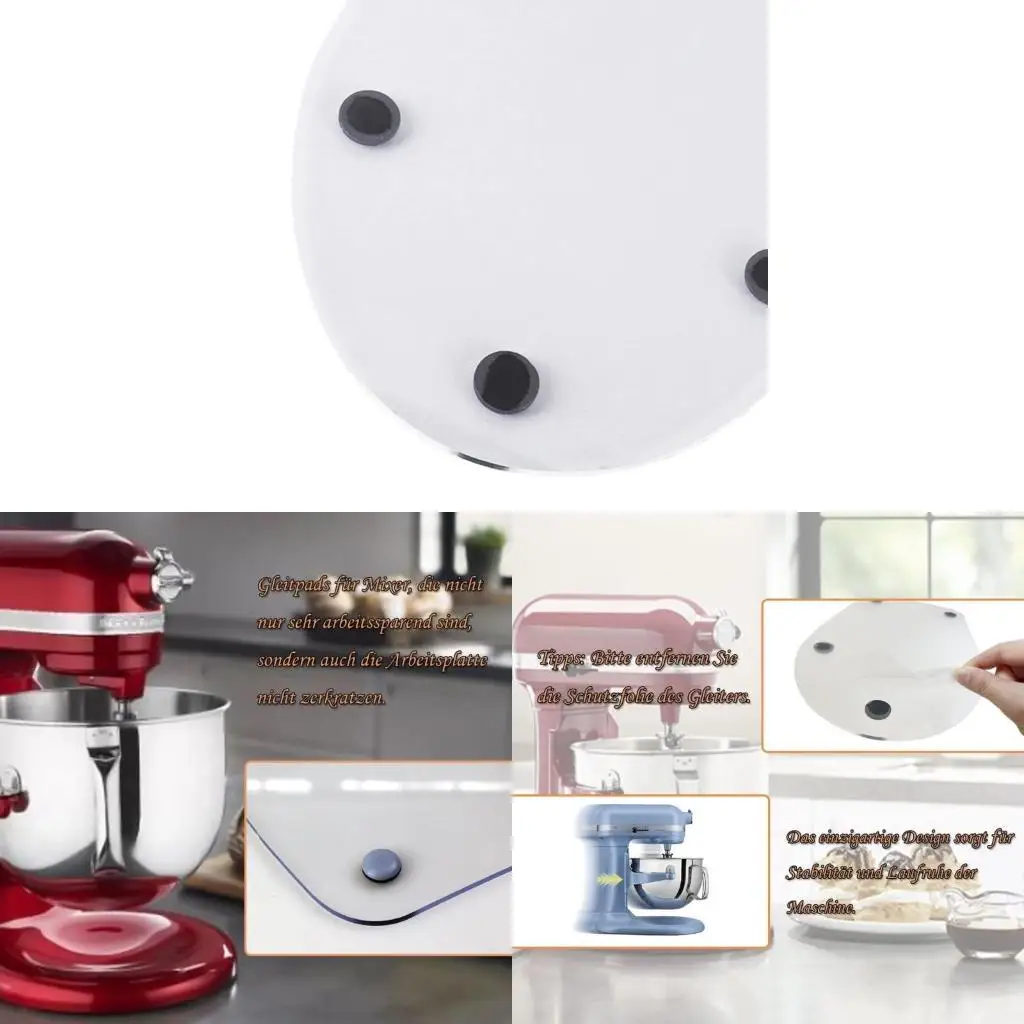 

2026 Новая акриловая слайдер-подставка для миксера для 4,5-5QT 5K45SS 5KSM175PS 5KSM125