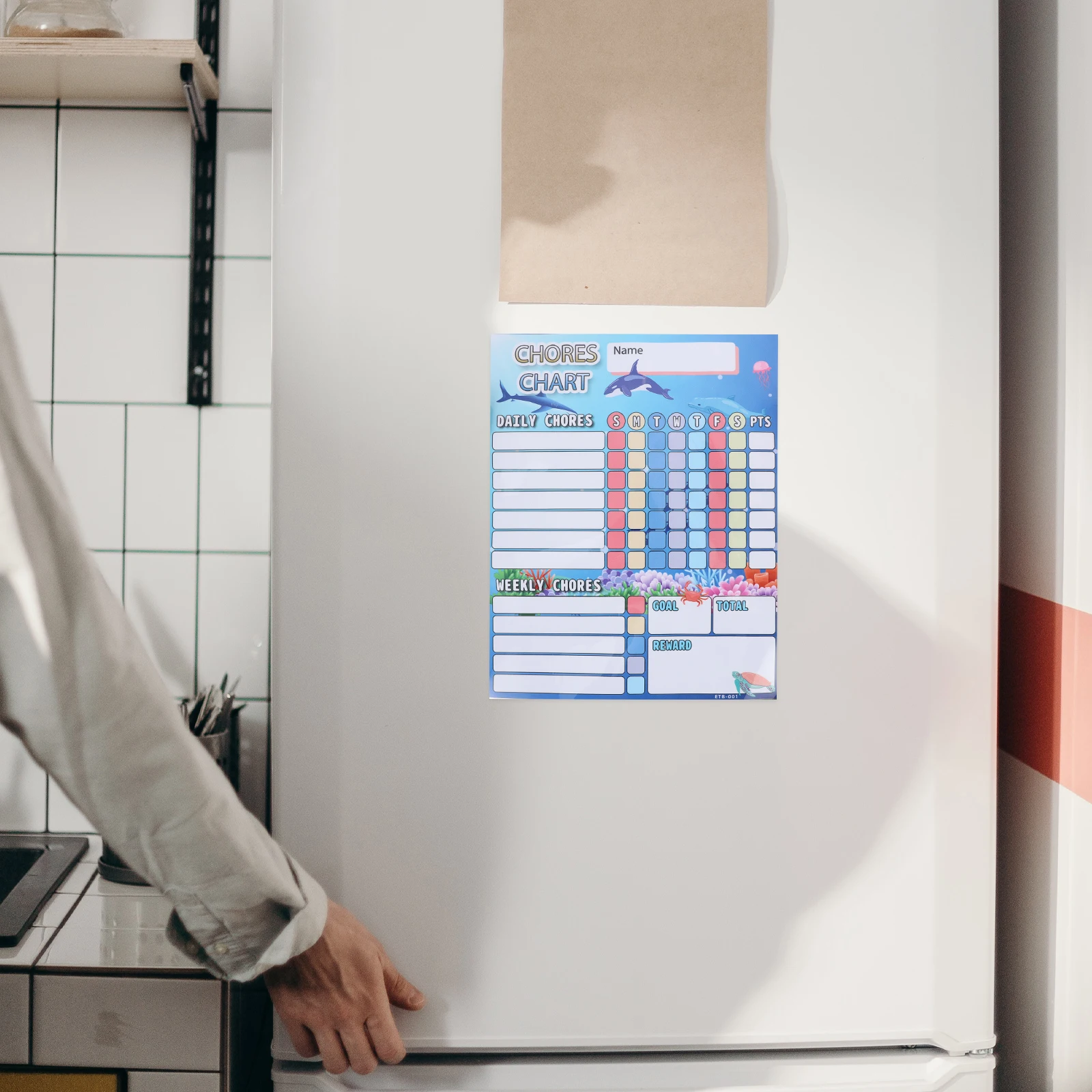 مجموعة واحدة من مخطط المهام المغناطيسي للأطفال، السبورة البيضاء، تتبع السلوك العائلي، لوحة الروتينية الأسبوعية، نظام المكافأة، مخطط الانضباط الذاتي