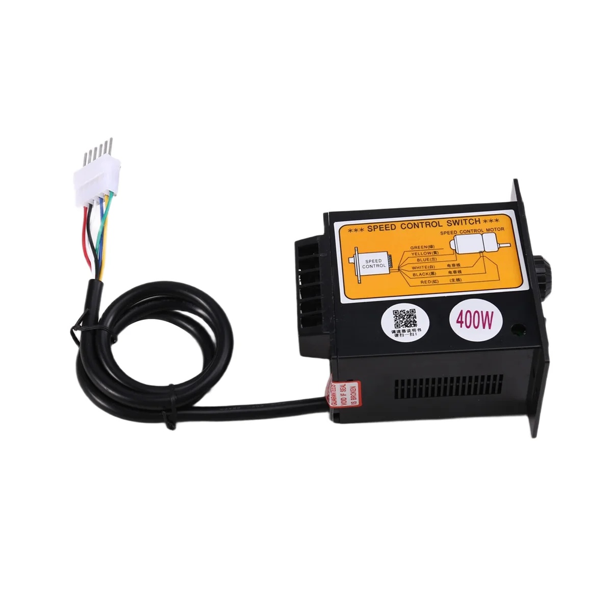 

ABNJ Speed Controller 400W AC220V Speed Controller Motor Speeds Pinpoint Regulator Control Device with Indicator Light