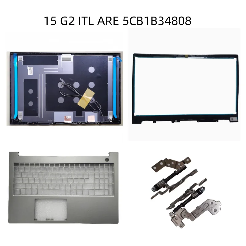 New LCD Back Cover Case Bezel Front Frame Top Case For Thinkbook 15 G2 ITL ARE 5CB1B34808
