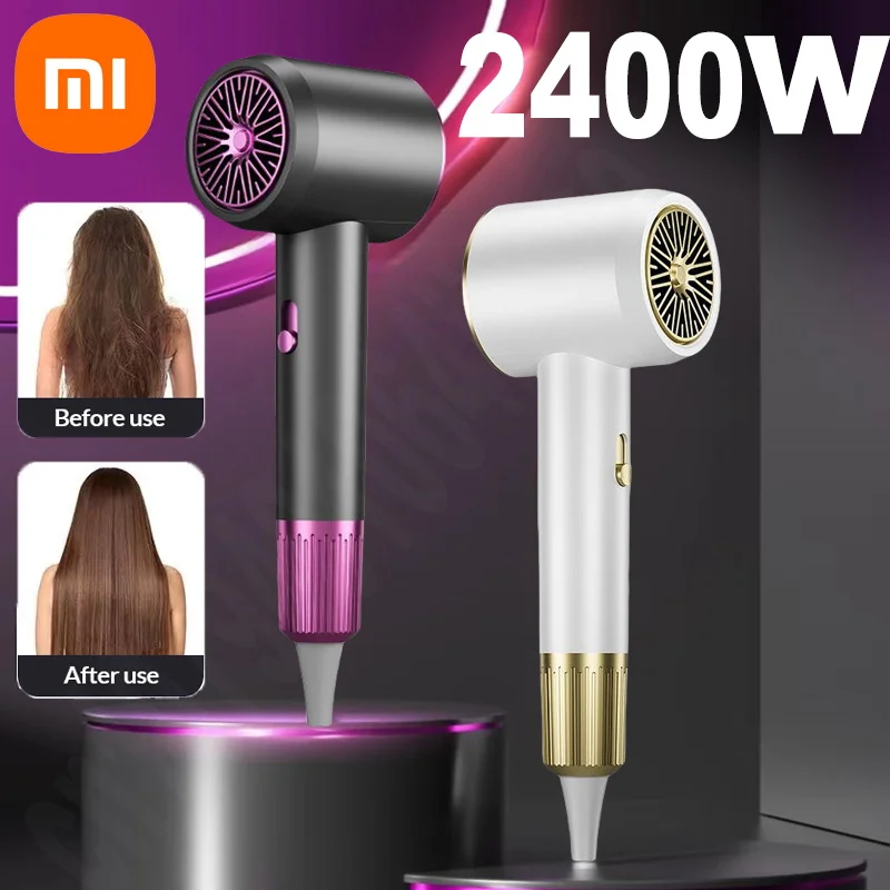 Xiaomi Negative Ion Large Wind Hammer Hair Dryer High-speed Hair Care Does Not Hurt The Home With The Dormitory Hair Dryer 2025