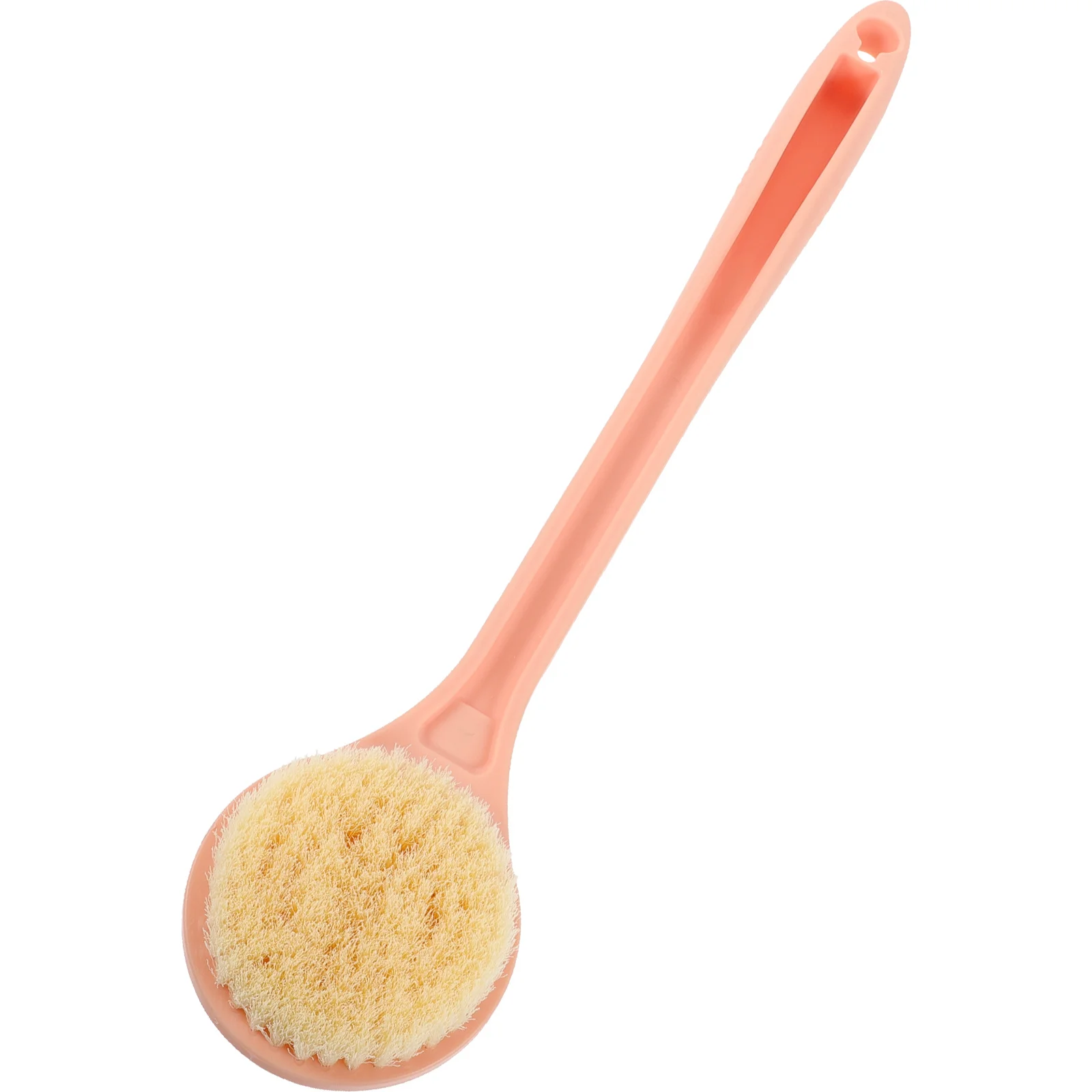 

Long Handle Bath Brush Ergonomic Body Scrubber Exfoliating Shower Tool For Back Dry Brushing Portable Bathroom Accessory