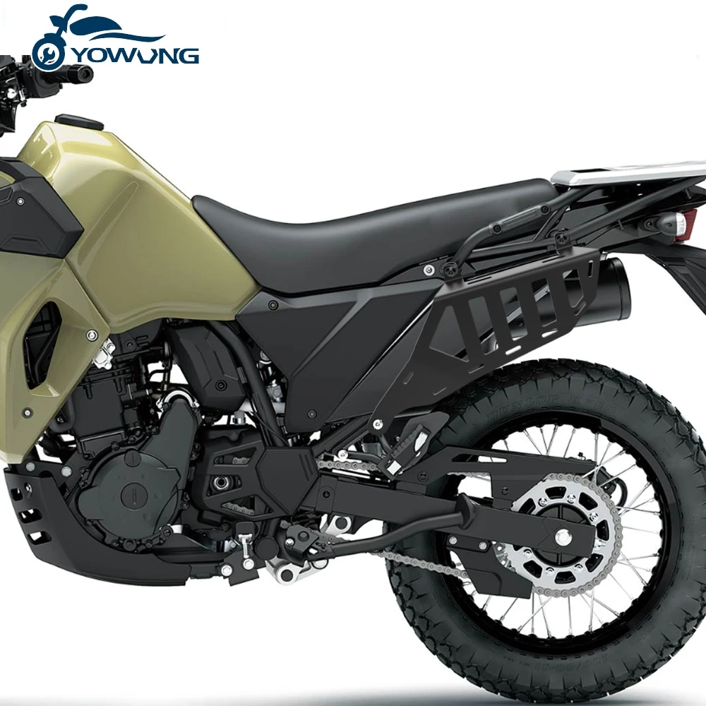 

Для Kawasaki KLR650S/ABS 2023 2024 2025 мотоциклетная боковая багажная полка, держатель корпуса, рамка багажника, пластина, кронштейн