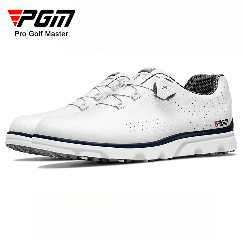 PGM Golf Shoes Men's Summer Breathable Waterproof Anti Slip Nail Free Sports Shoes XZ166