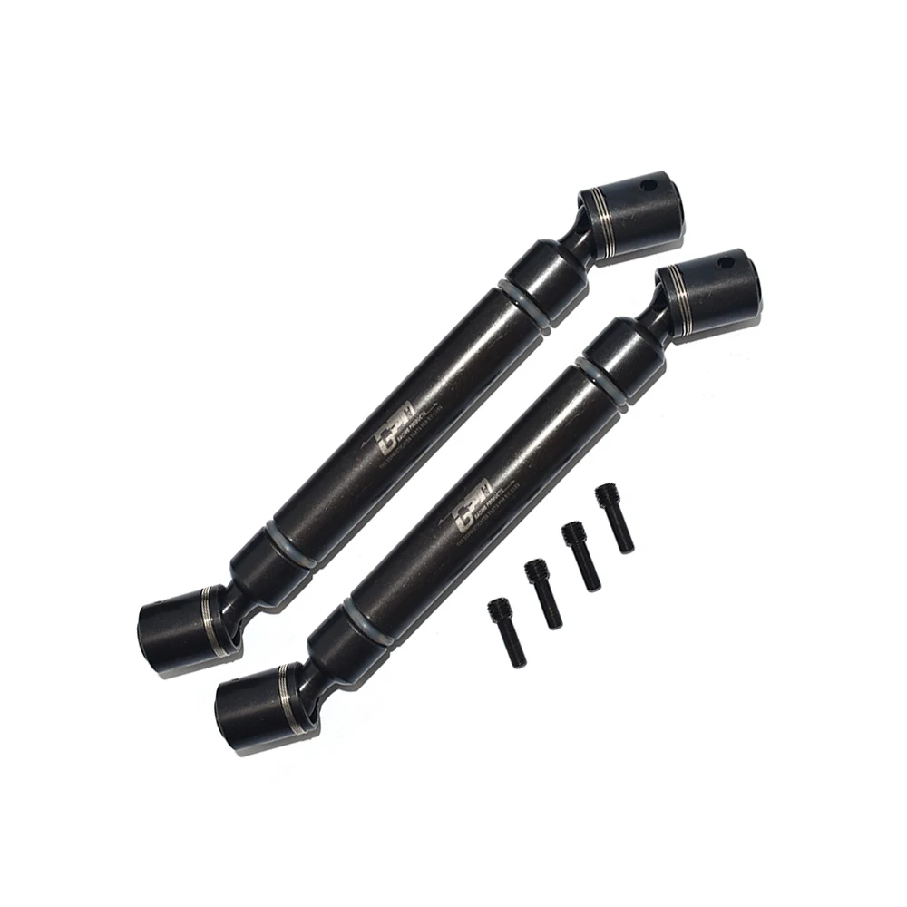 GPM AXIAL 1/6 SCX6 JEEP JLU WRANG LER 4WD AXI05000T1 Metal steel Front and Rear CVD transmission shaft Drive shaft AXI252009