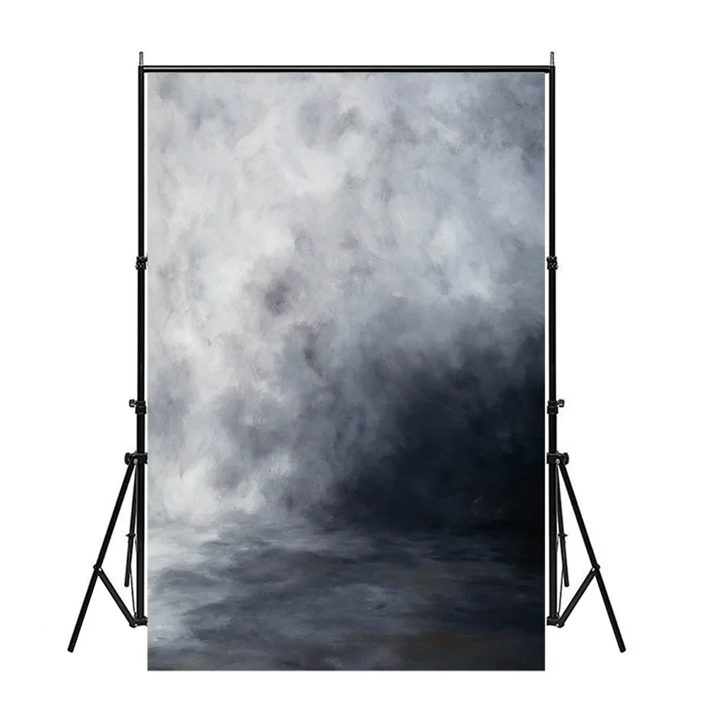 225*150cm Vintage Tie-dye Background Non-woven Canvas Painting Baby Photo Backdrop for Photography Studio Home Decor