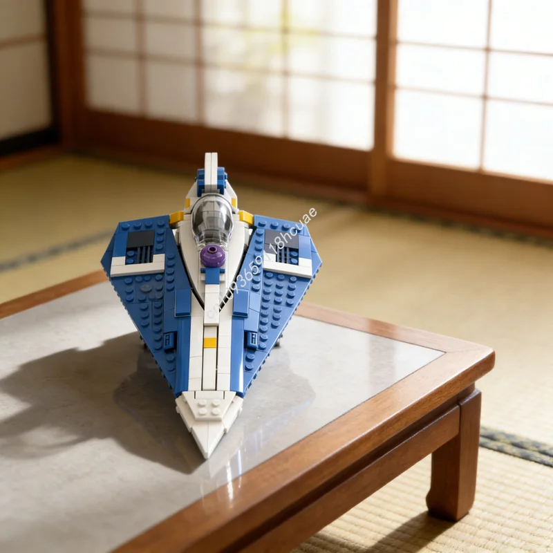 

305pcs MOC Delta Aethersprite Class Light Star Battle Model Building Blocks Toy Construction Christmas Gifts Brick Kids