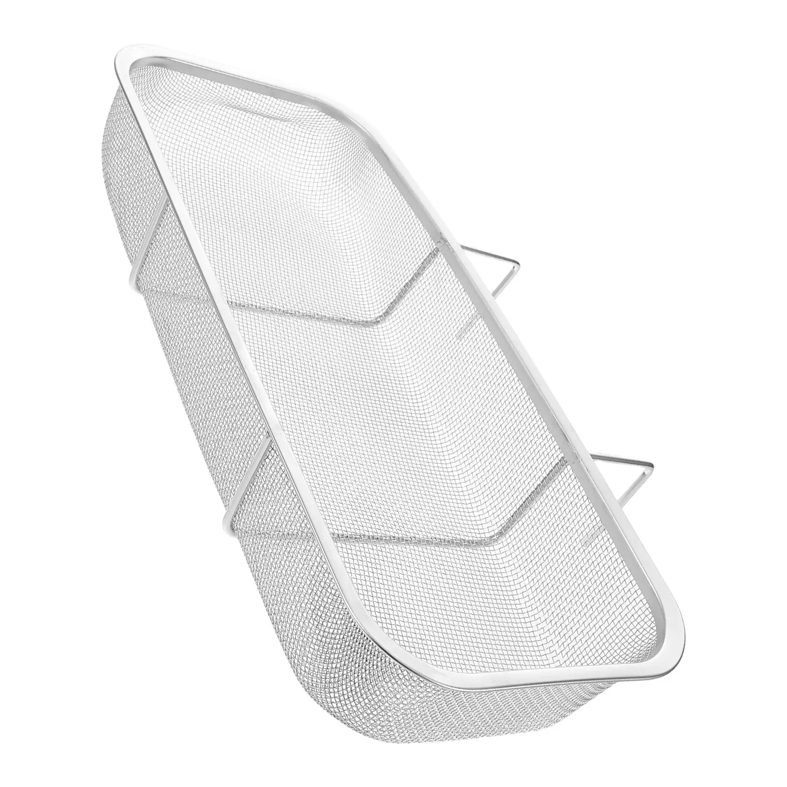 

Stainless Steel Hanging Sink Drain Strainer Basket Side Mount Food Waste Filter Vegetable Fruit Colander Kitchen Sink Strainer