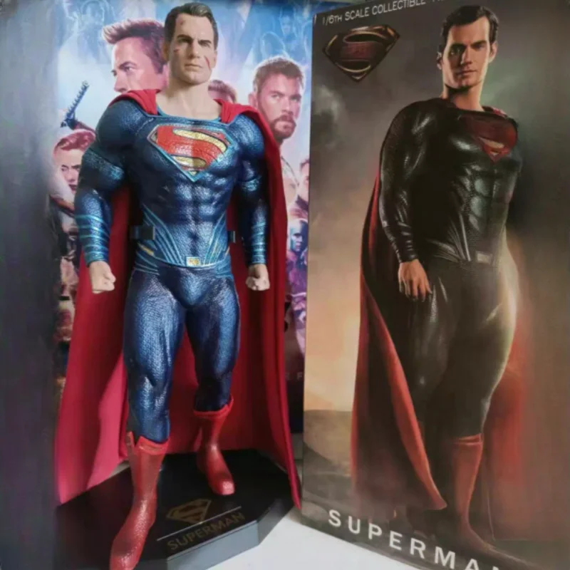 

In Stock Dc Justice League Superman Clark Kent Henry Cavill 1/6 Toys Model Exquisite Collection Model Boys Gift 30cm