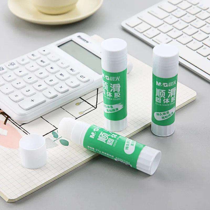 2pcs M&G 7105 Solid Glue 36G Handmade Glue Heavy Body Glue Stick Student Office Supplies Wholesale PVA M&G 36g 80*19mm