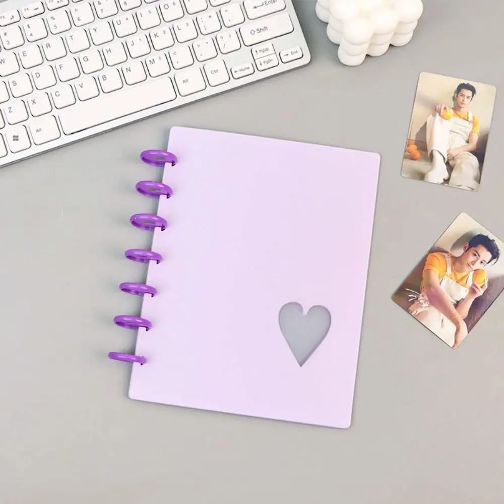 20 Sheets A5 Photocard Holder Idol Card Collect 20 Sheets Photo Album Game Cards Protector Transparent Inner Pages