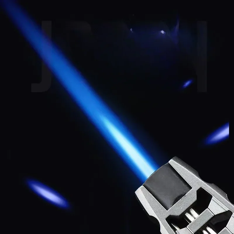2024 JOBON Strong Firepower Cigar Lighter Windproof Blue Flame Gas Lighter BBQ Gadgets Available For Welding Torches Lighter