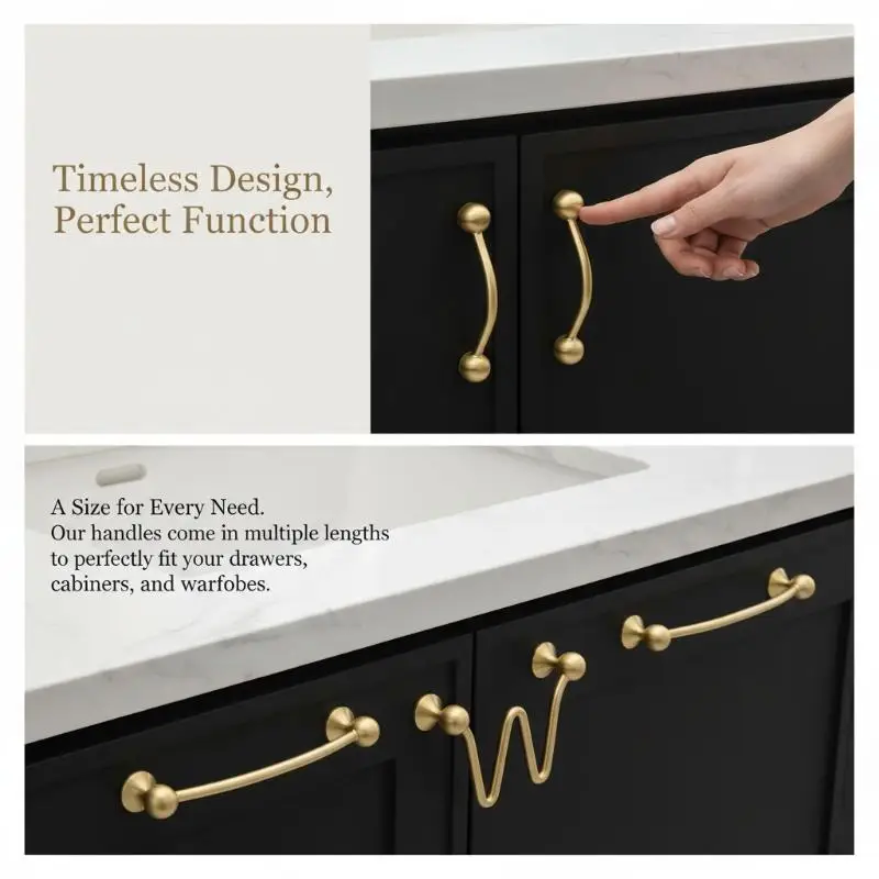 Nordic Minimalist Wardrobe Door Handle Single Hole Zinc Alloy Rust Proof for Bedroom Closet Drawer Furniture Hardware Accessory