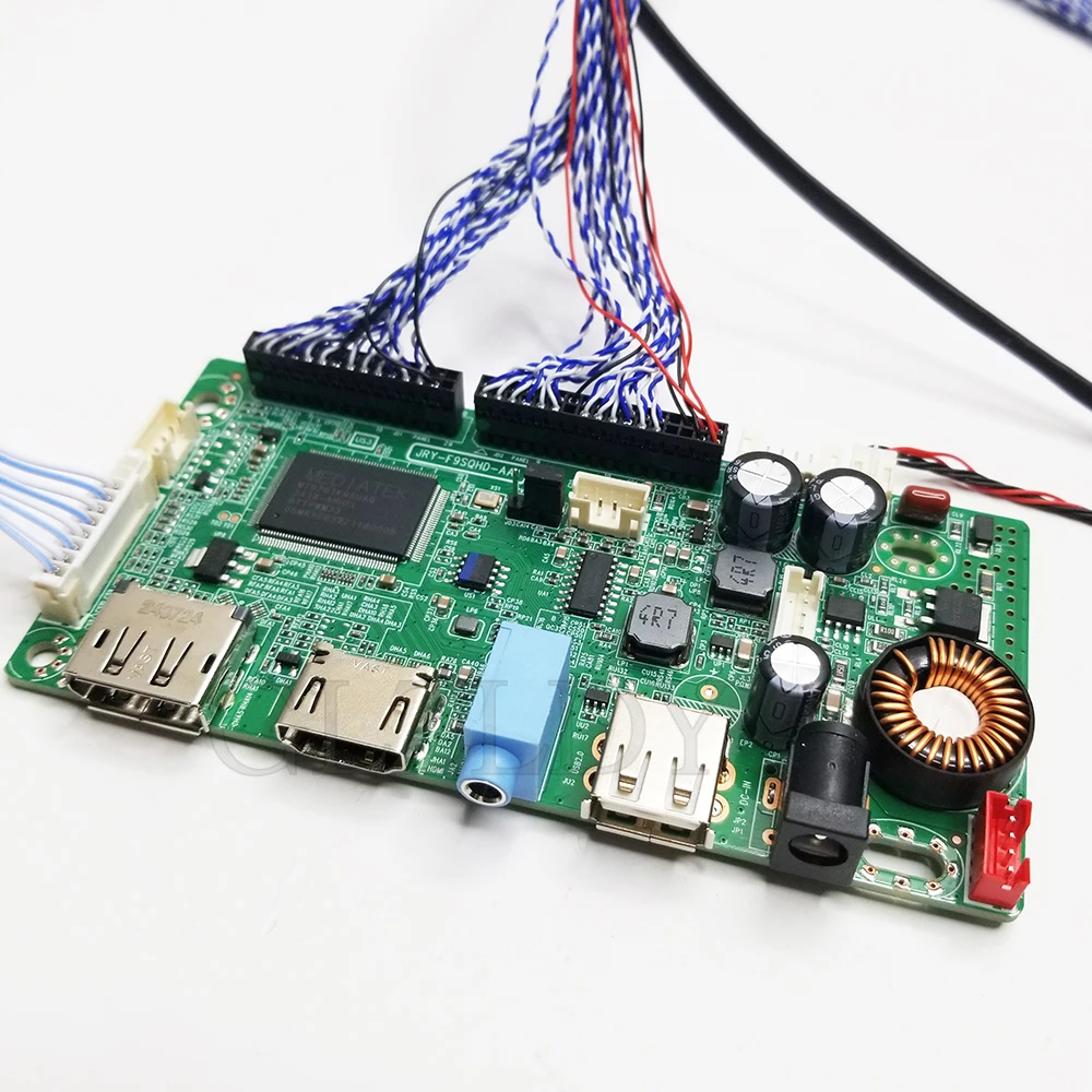 LCD コントローラボードゲームモニターディスプレイドライバ M270KCJ-L5B DP + HDMI + USB 1920x1080@180hz 200hz 2560x1440@100hz 4ch 92P LVDS