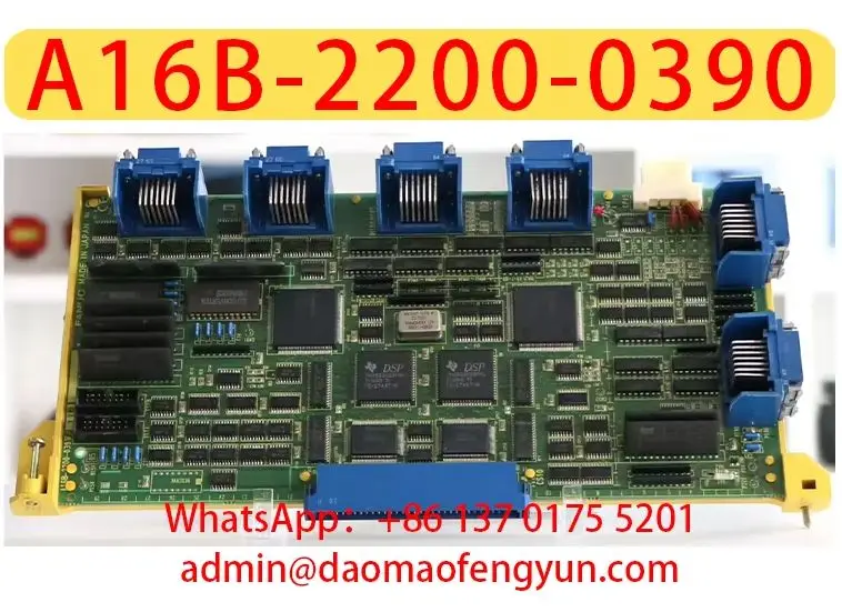A16B-2200-0390 Used Circuit boards Tested for Normal Shipping，Fast shipping，The shipment will be arranged after passing the test