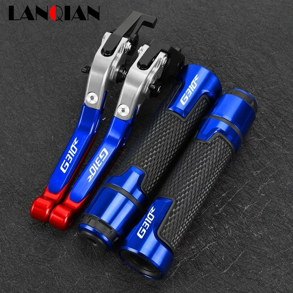 

For BMW G310R 2016-2024 2025 New Motorcycle CNC Adjustable Folding Brake Clutch Levers Handlebar Hand Grips G 310R Accessories