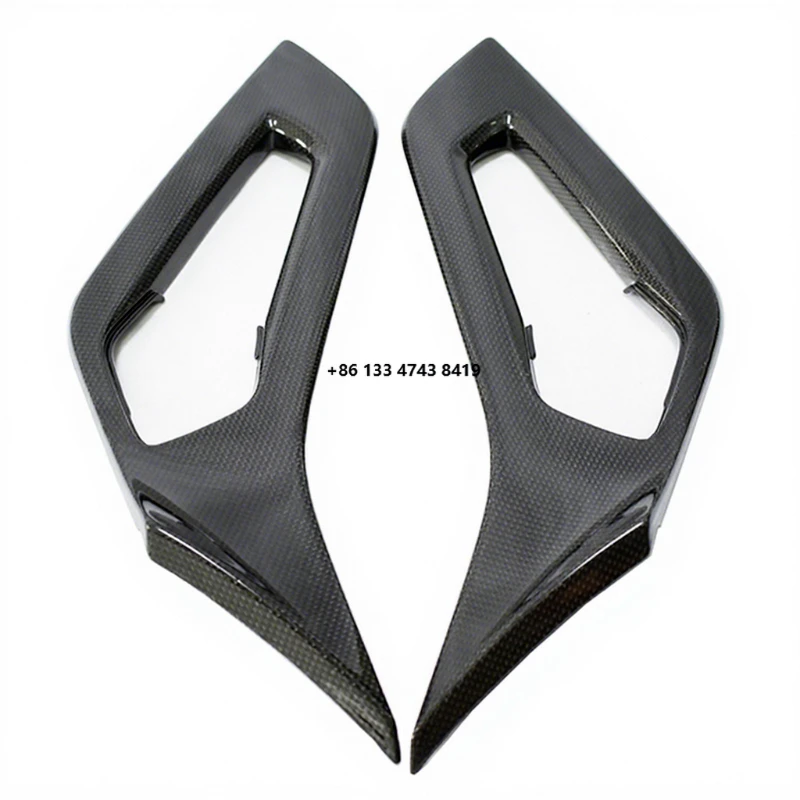 dry carbon fiber interior door handles for 2011-2015 Aventador LP700-4