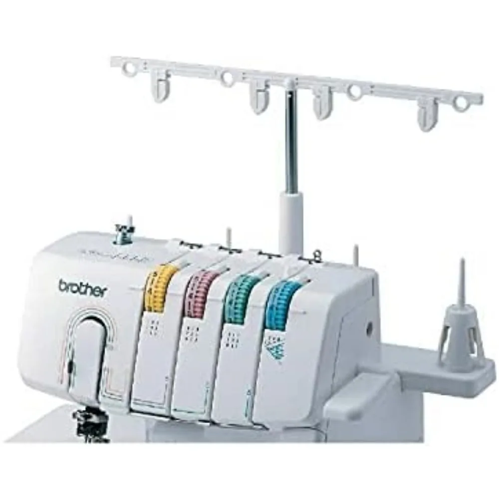 Coverstitch Serger, 2340CV, Sturdy Metal Frame, 1,100 Stitches Per Minute, Trim Trap, Included Snap-on Presser Feet