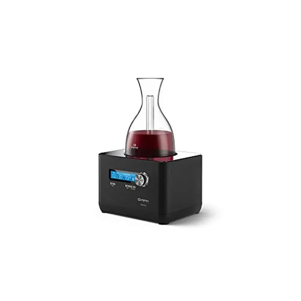 Electric Wine Decanter Sommelier Smart Super Speed Reduces Time to Seconds Airator Purified Oxygen AromasEnhance Tasting