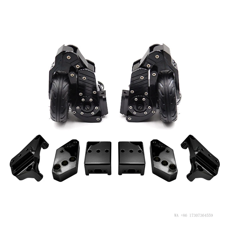 LandinGear Stainless Steel Motorcycle Landing Gear Auxiliary Bikes Parking Bracket Frame Landing Wheels for R18 K1600