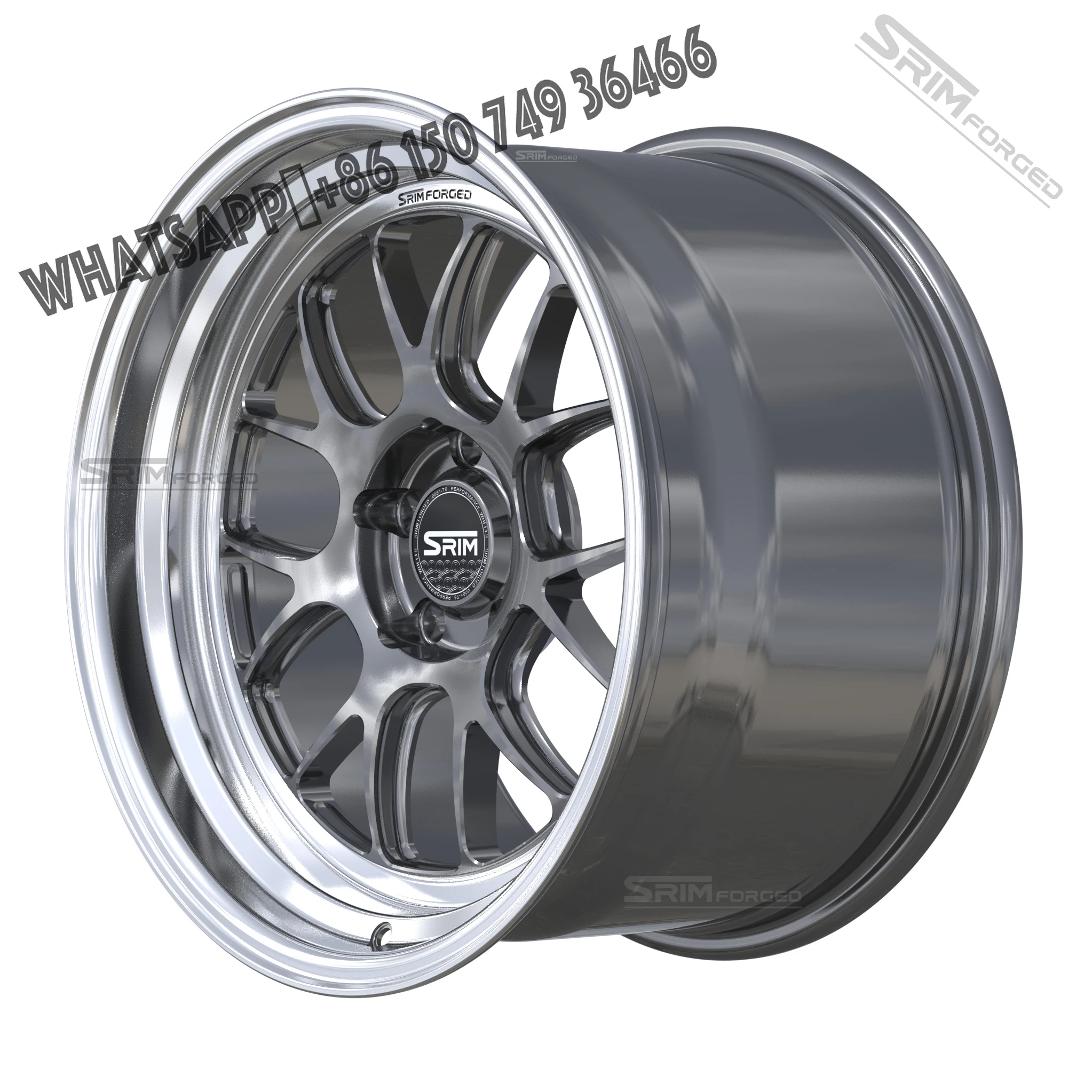 

SRIM High Cost Performance Forged Wheels - Customizable Colors and Styles LM-R ML10RT 1 Piece Deep Lips Forged Alloy Wheels