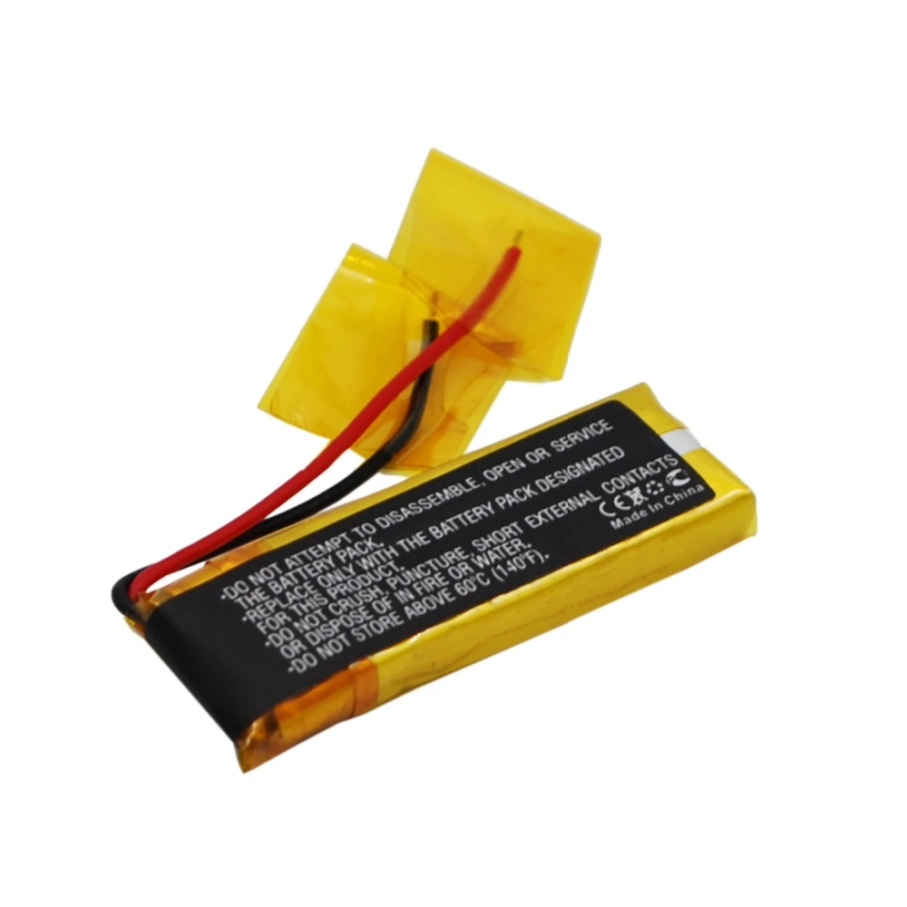 Li-Polymer Wireless Headset Battery for Plantronics, 3.7V, 80mAh, Compatible Models:Discovery 640E,Explorer 50,M50,Voyager 5200