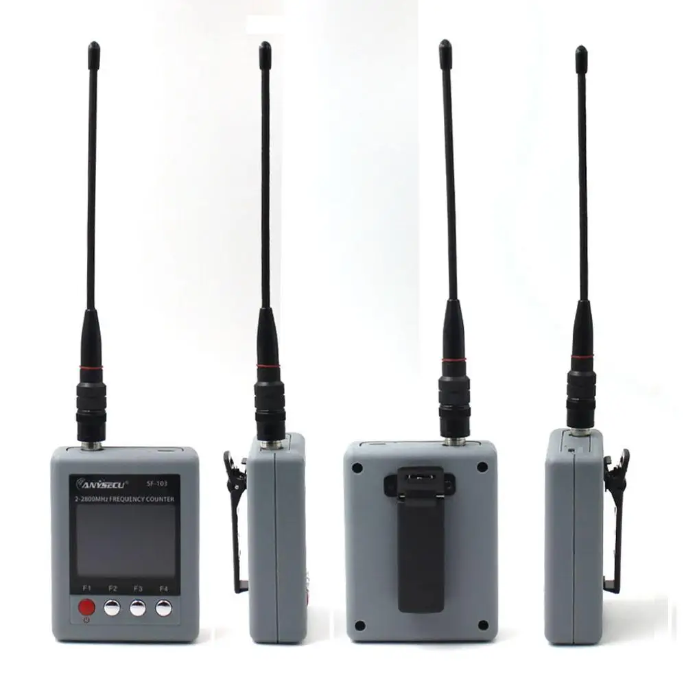 ANYSECU SF-103 عداد التردد 2MHz-2800MHz CTCSS/DCS تردد متر 2Gen ل DMR و التناظرية المحمولة اتجاهين راديو جهاز الإرسال والاستقبال