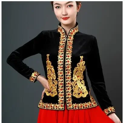 Oeigoerse oefenkleding voor dames Mai Xilaipu Nationale prestatiedans Chinese folk