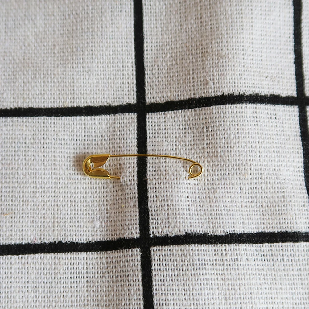 

540pcs Assorted Safety Pin Set Durable Metal Buckle Pins For Clothes Diy Home Use 000# 00# 0# 2# Sizes Golden Silver Black