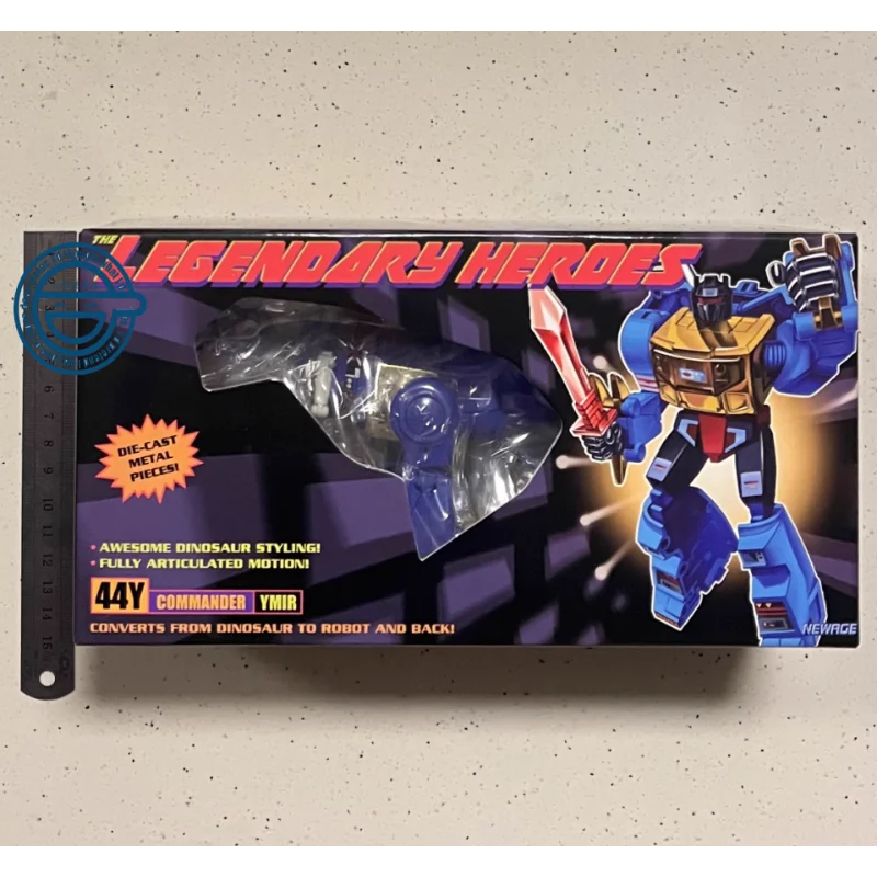 【Produits ponctuels】 Jouets de transformation originaux NEWAGE NA H44Y Steel S Lock G2 Blue Yumil Grande petite échelle