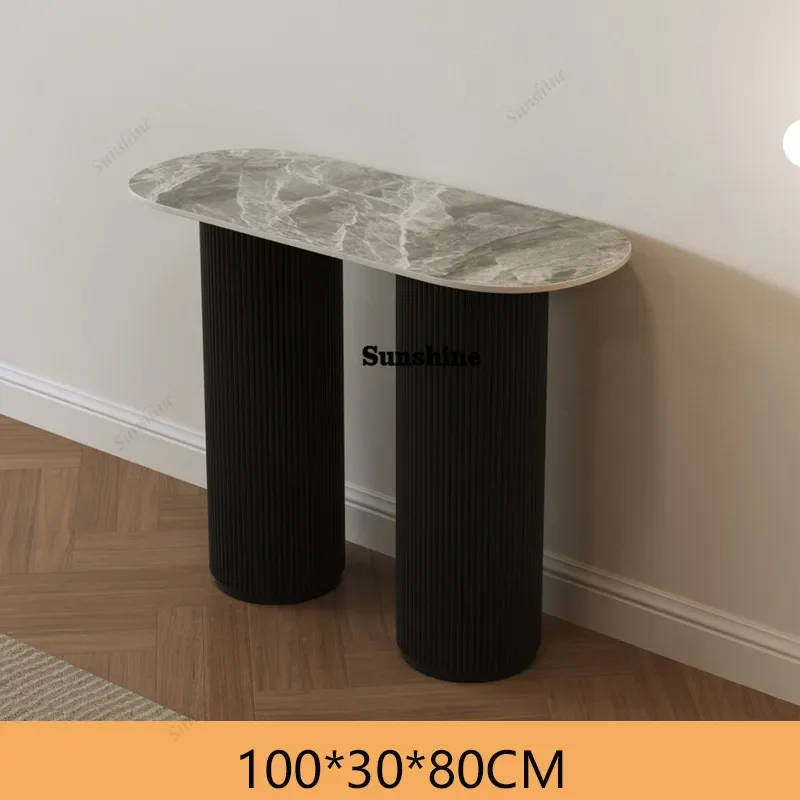 Minimalist Luxury Console Tables Space Saving Console Entrance Modern Living Room Furniture Mesita Recibidor De Entrada  FT