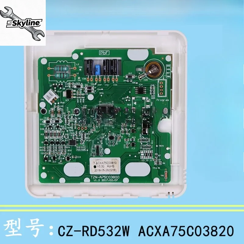 Central Air Conditioner Control Panel CZ-RD532W 528W Multi-Line Wired Thermostat HVAC System Spare Components