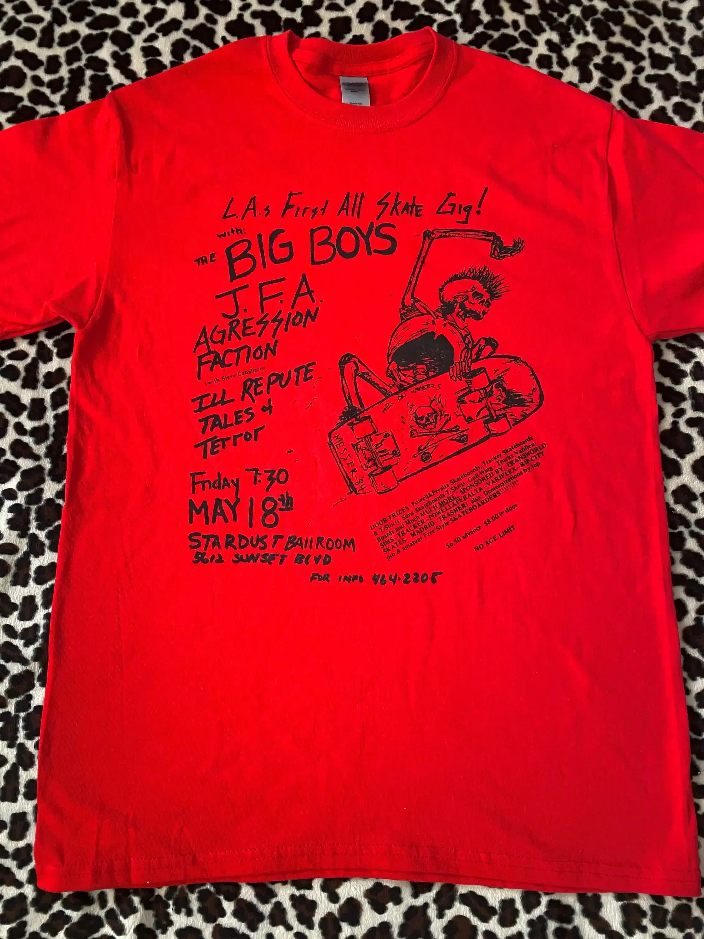 Big Boys JFA the Faction Vintage Flyer T-shirt