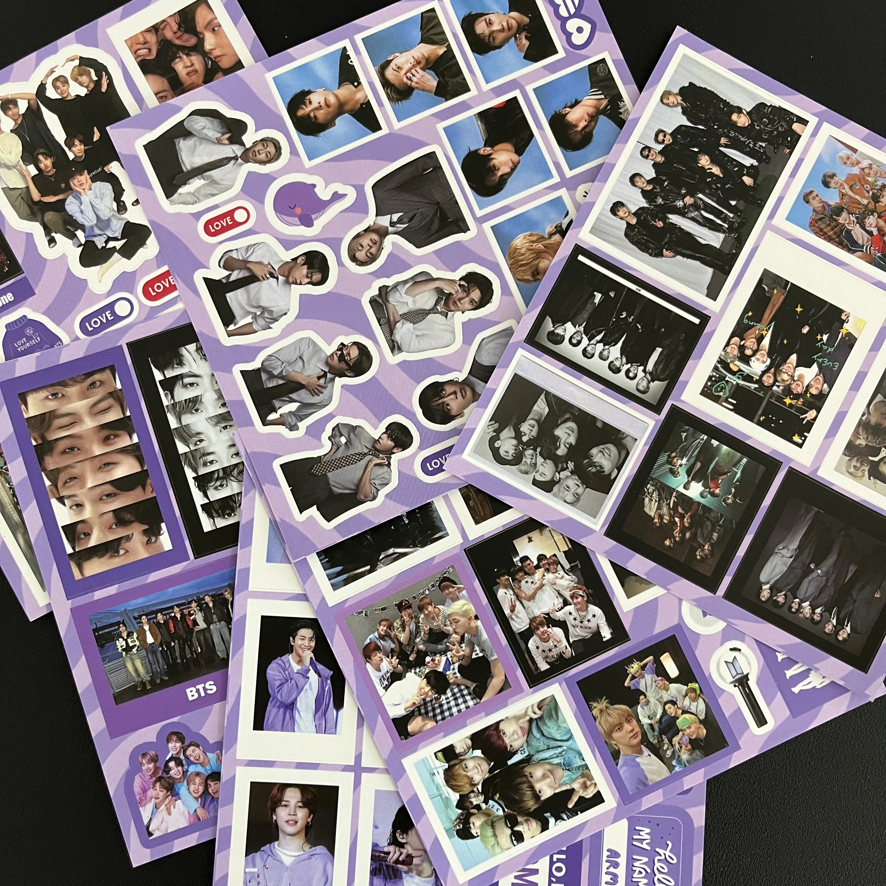 ชุด 100 ชิ้น สติกเกอร์ BTS สติ - Sticker Sheet Set บทวิจารณ์และราคา