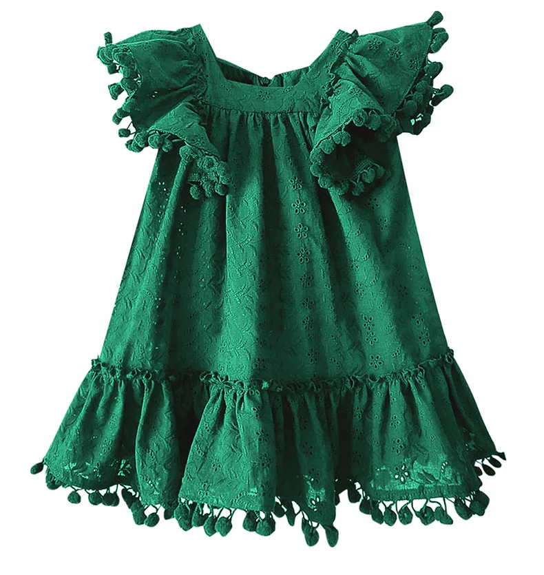 Bambino bambino puro cotone nappa piccola manica mosca gonna bambino grande fiocco neonata costume 0-4 anni festa di compleanno vestito