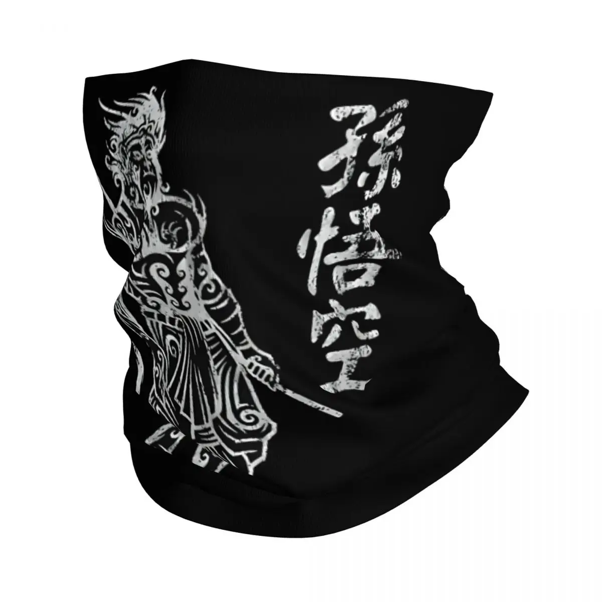 Terrific Bandana Neck Gaiter Printed Motocross Black Myth Wukong Face Scarf Cycling Scarf Hiking Unisex Adult Washable