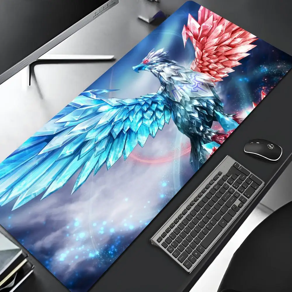 Anivia Annie Aphelios Mouse Pad Cartoon Lockedge Large Gaming Pad Computer Gamer Keyboard Mat Desk Mousepad PC Desk Pad