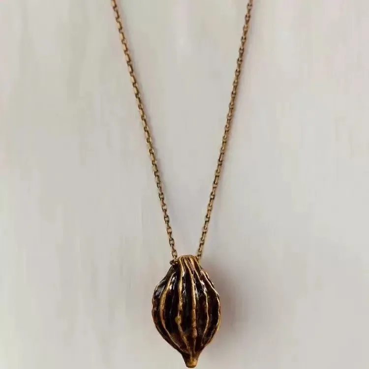 

Jenny&dave Long Nuclear Seed Pendant Necklace Women's Sweater Chain Jewelry Necklace Necklaces For Women