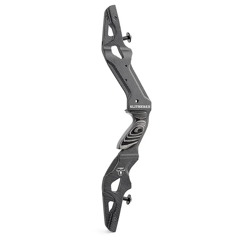 Imagem -02 - Recurvo Bow Riser Slither Alumínio Cnc Fresagem Material Caça Recurvo Bow Riser Arco e Flecha Ilf 17 19 21