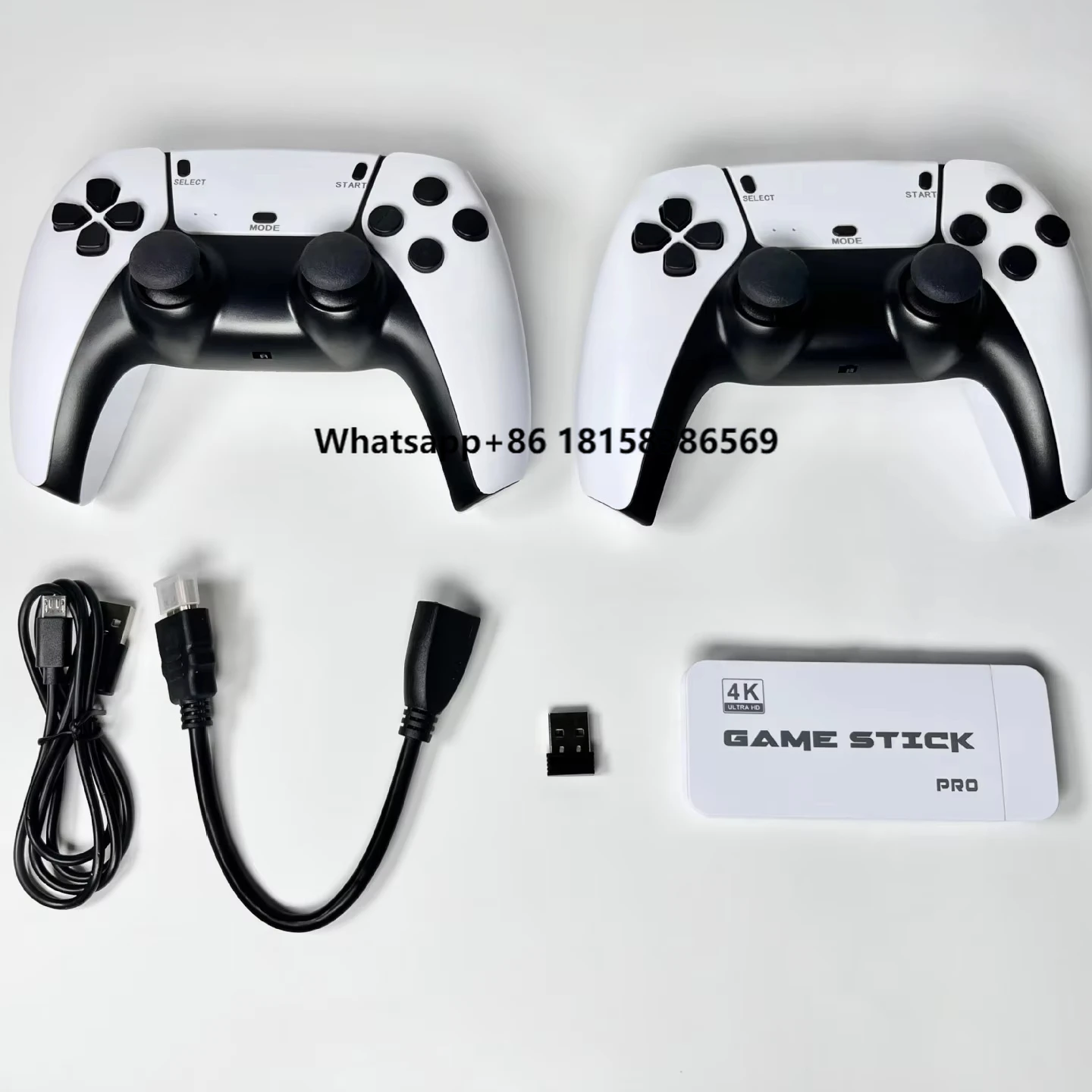

M15 Game Box Game Stick HD 4K Arcade Gaming Console with 2 Controller to TV Supports CPS1/Mame/CPS 40,000+ Game Player