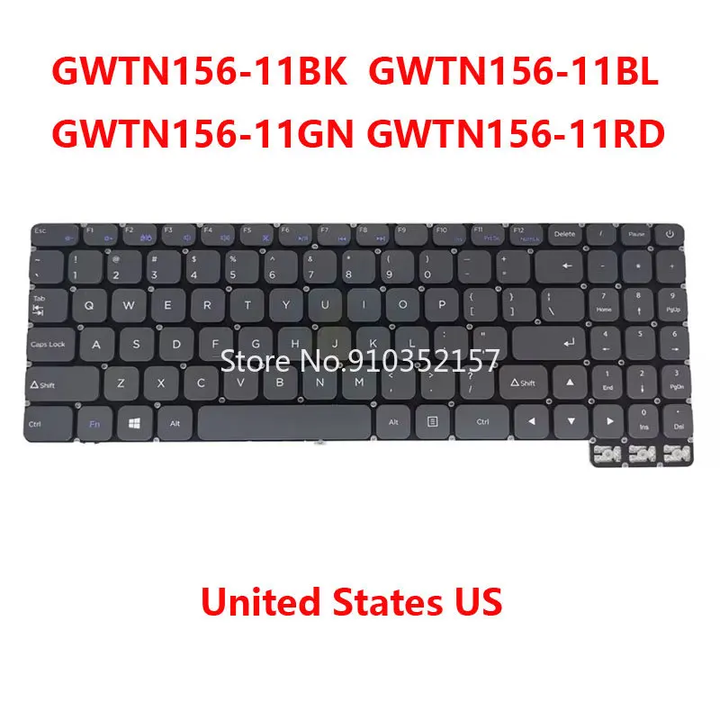 Laptop Keyboard For Gateway GWTN156-11 GWTN156-11BK GWTN156-11BL GWTN156-11GN GWTN156-11RD 15.6 Ultra Slim English US Spanish SP