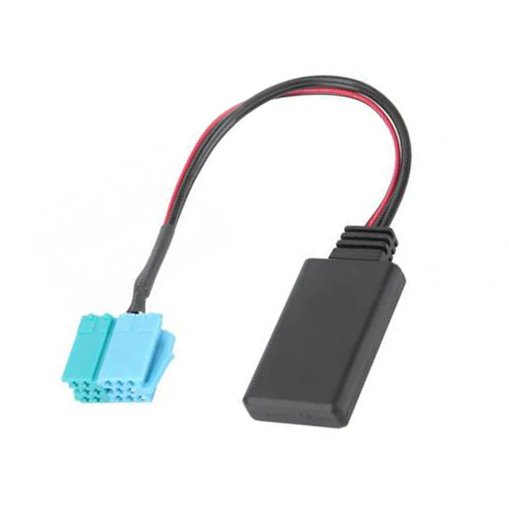 Mini adaptador de Cable auxiliar para Radio de coche Renault, Conector de 6 pines y 8 pines, Compatible con Bluetooth 5,0, color verde y azul, 2005-2011