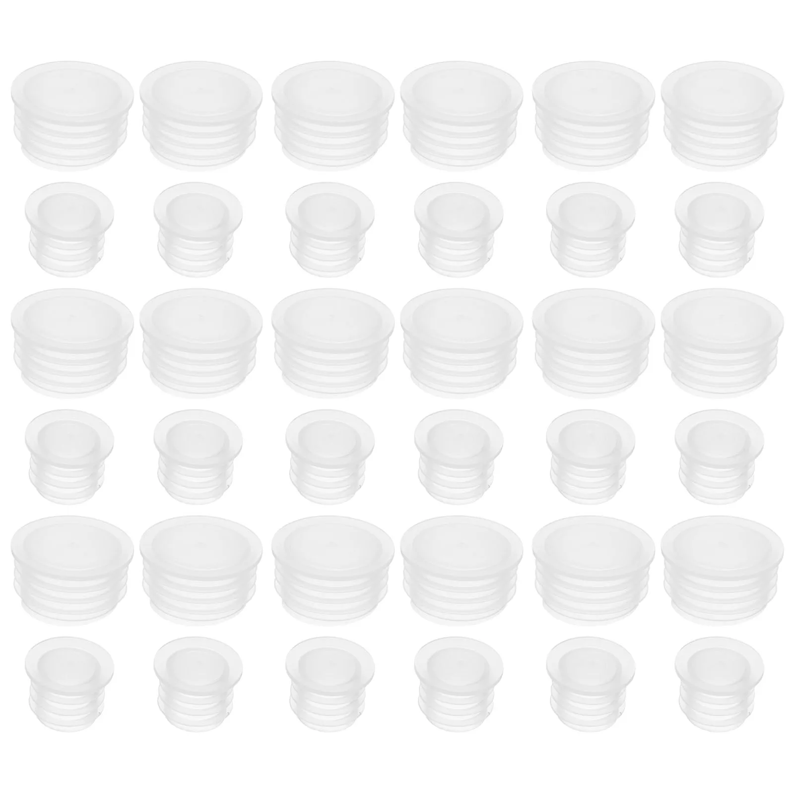 

200 Pcs Plastic Bottle Cap Lid Replacement Salt Shaker Lids Sealing Caps for Crafts