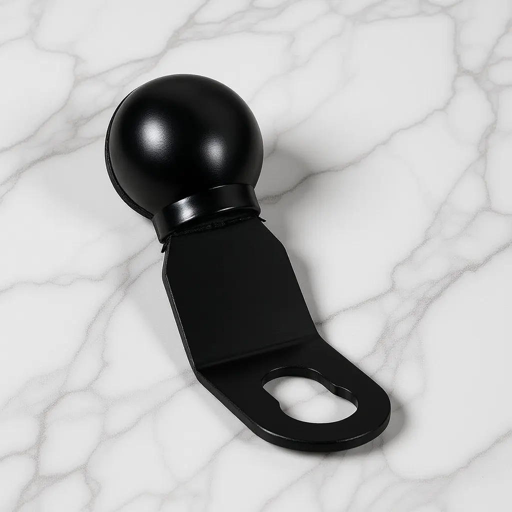 

23Mm Aluminum Alloy Ball Mount Base for Fork Stem Phone Mount Motorcycle Navigation Bracket Heavy Duty Stable Phone Holder