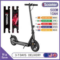 iScooter i9s Electric Scooter 36V 10Ah Lithium Battery 500W Motor 10 Inch Pneumatic Tire Max Speed 35km/h Electric Scooter