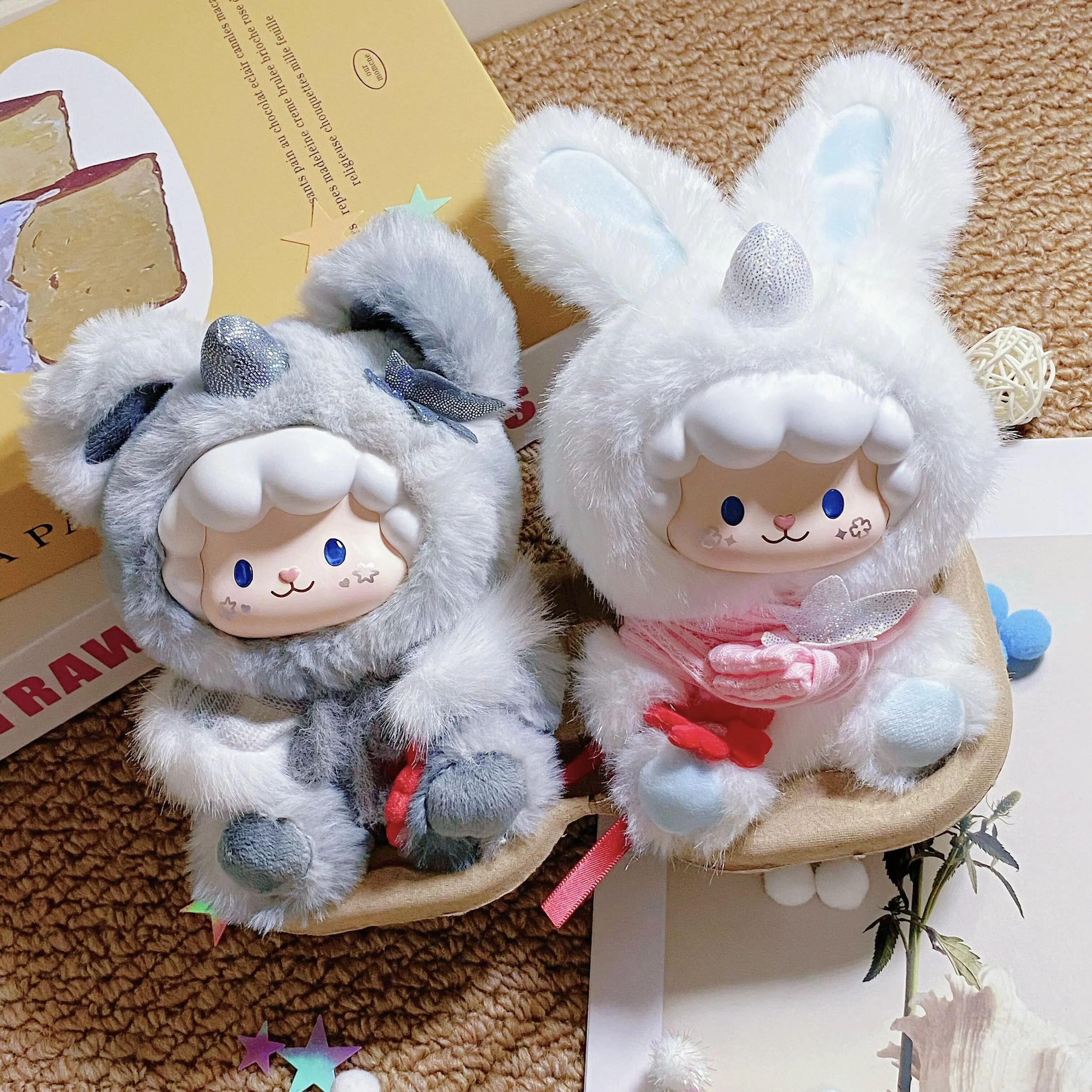 Gyun Meemee Maple Snow Fluff Little Safflower Series Blind Box Plush Doll Hanging Ornament Bag Pendant Cute Toy For Xmas Gift - view 6